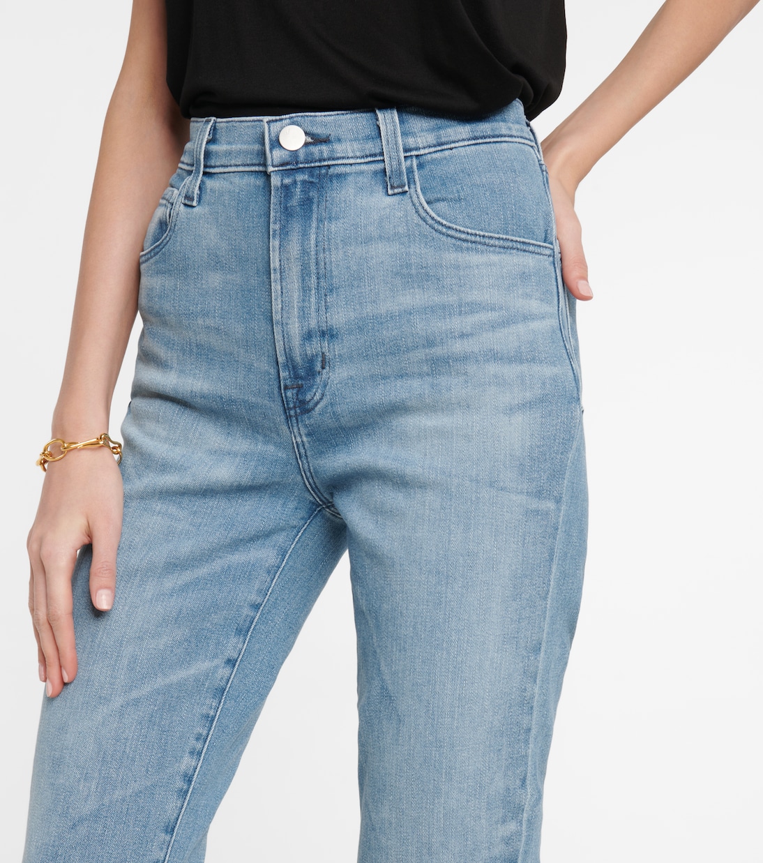High-Rise Bootcut Jeans Franky | J Brand