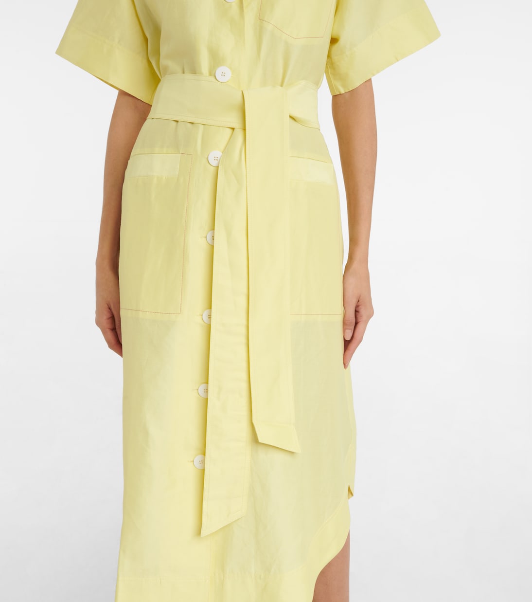 Sparrow shirt midi dress | Lee Mathews