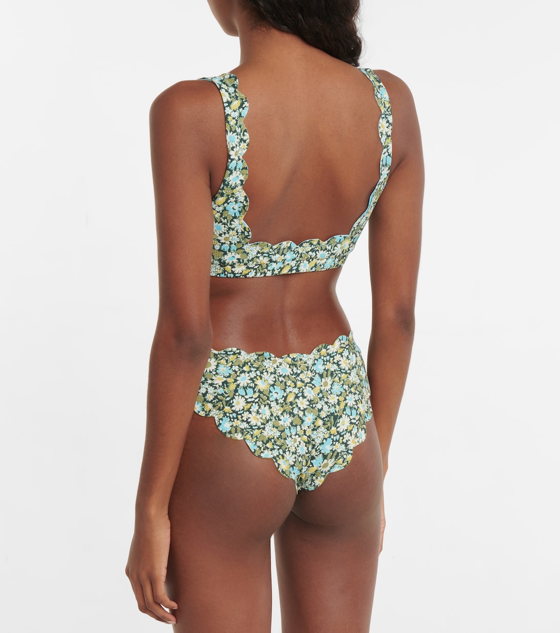 Top bikini Mini Palm Springs con stampa | Marysia