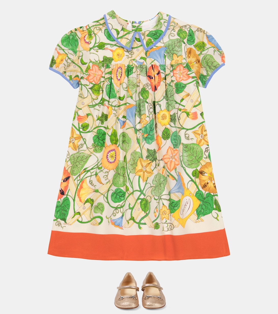 Ballerine Horsebit con glitter | Gucci Kids
