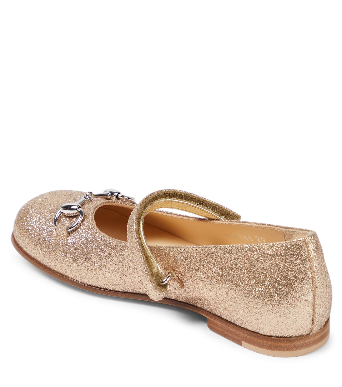 Ballerine Horsebit con glitter | Gucci Kids