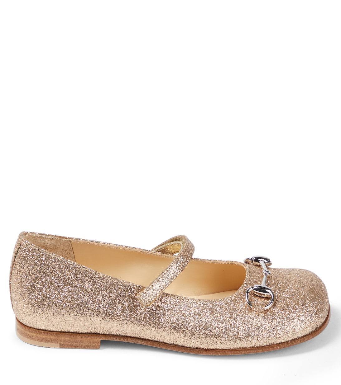 Ballerine Horsebit con glitter | Gucci Kids