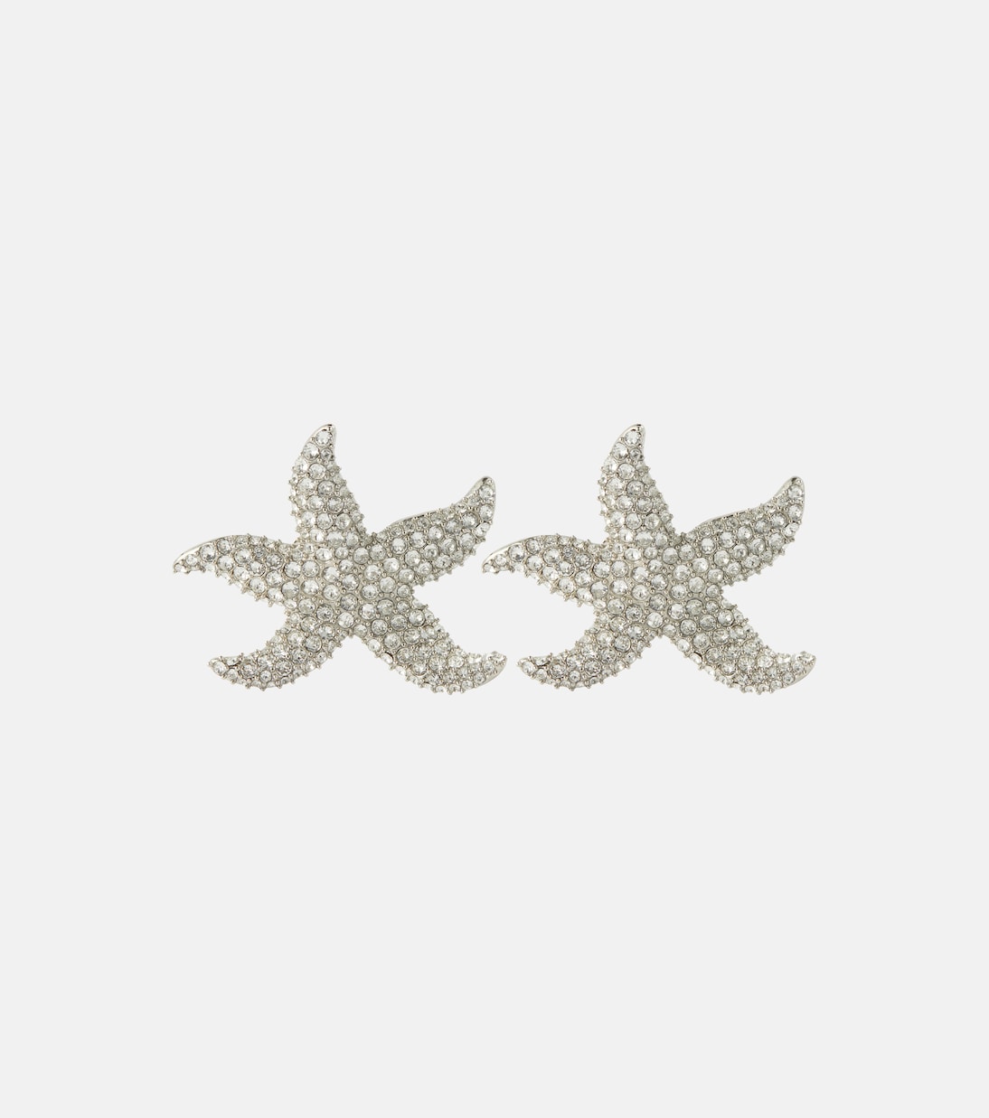 Boucles d’oreilles Astra à cristaux | Amina Muaddi