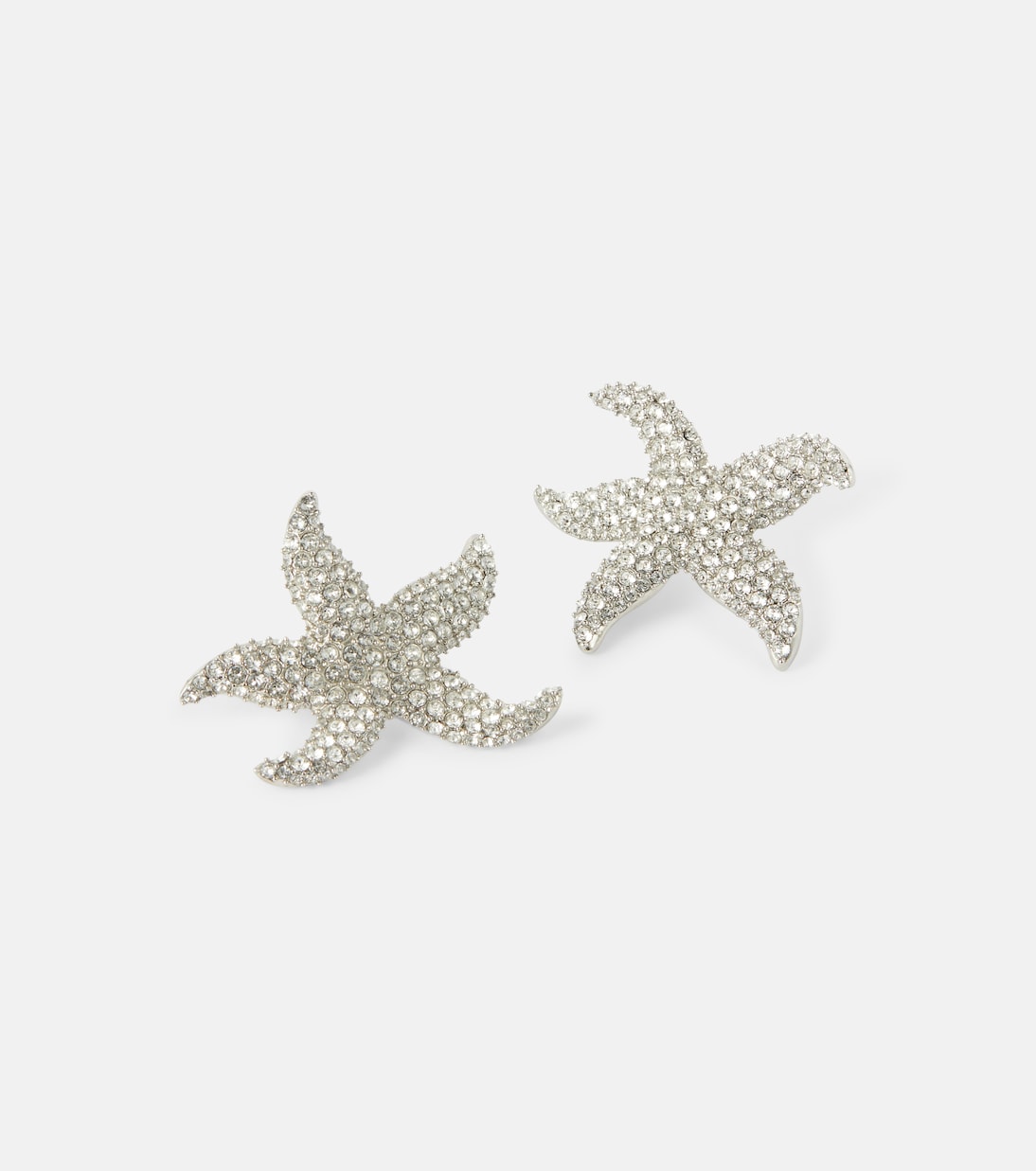 Boucles d’oreilles Astra à cristaux | Amina Muaddi