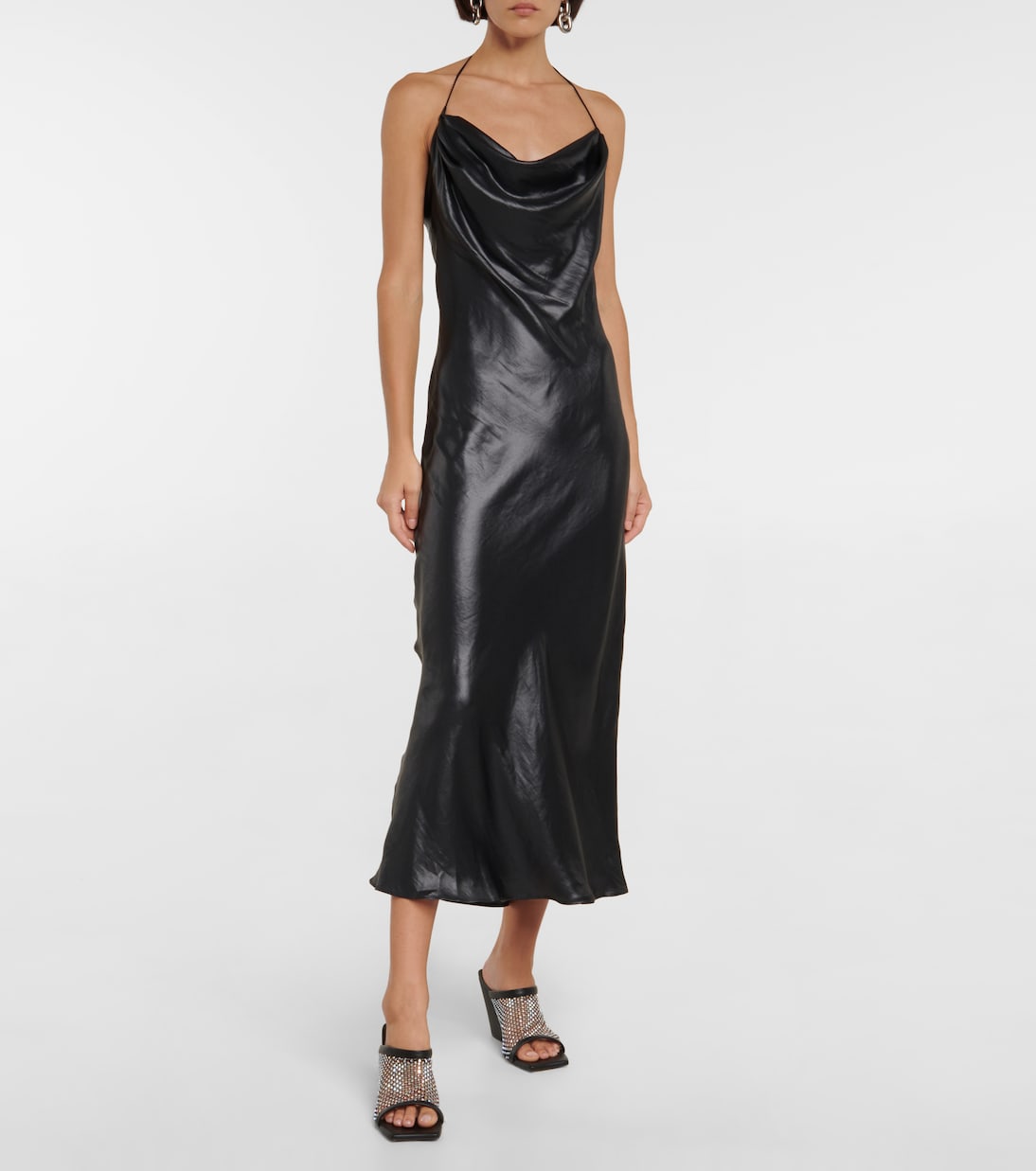 Slipdress aus Lamé | Stella McCartney
