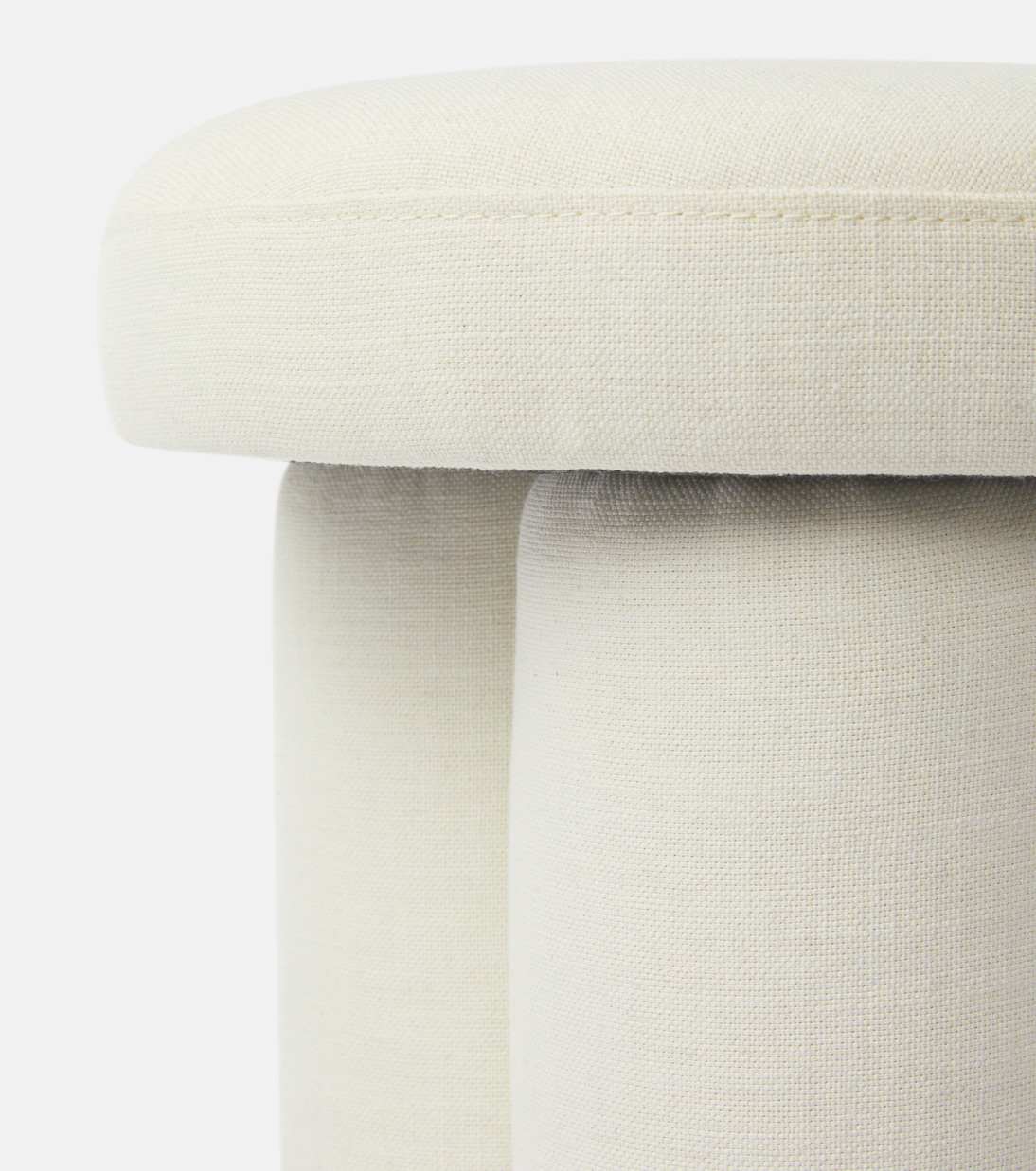 Taburete Big Foot Stool de lino | 101 Copenhagen