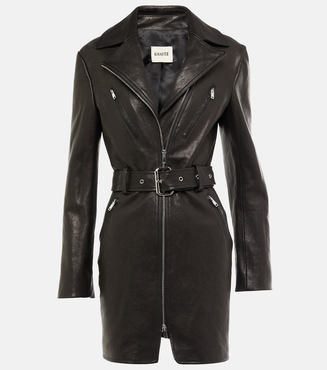 Robe Nuelle en cuir | Khaite