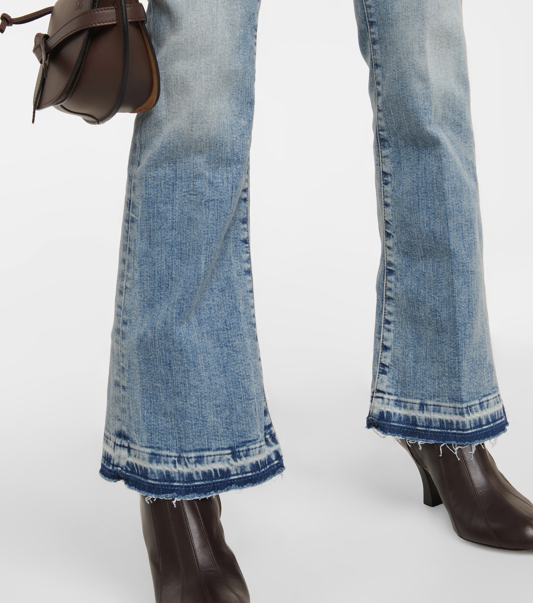 Bootcut Tailorless mid-rise jeans | 7 For All Mankind