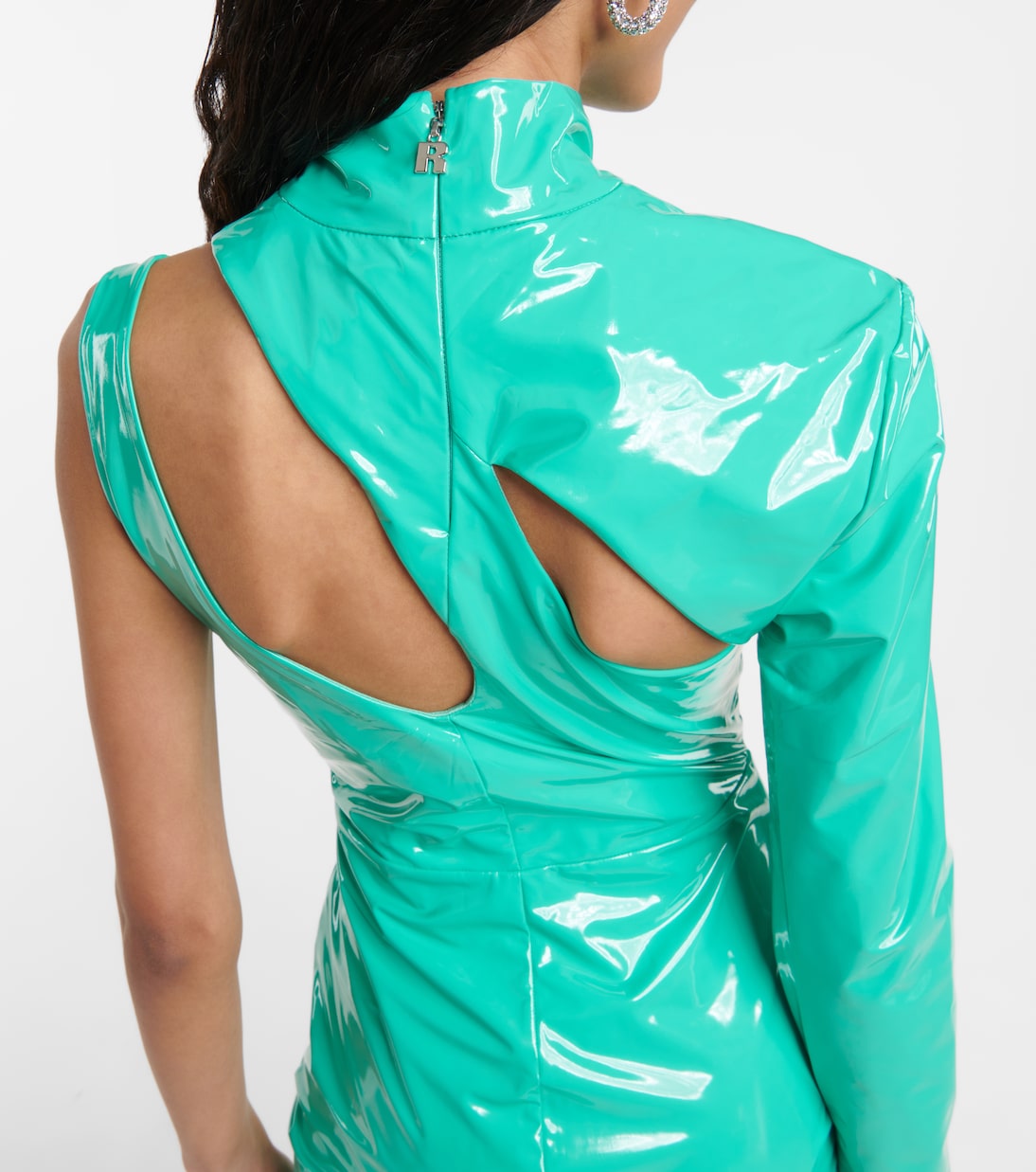 Vestido corto con aberturas | Rotate