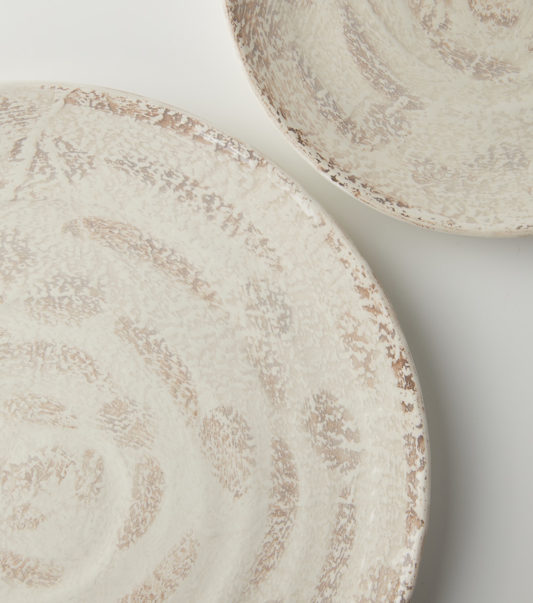 Tradition set of 2 ceramic plates | Brunello Cucinelli