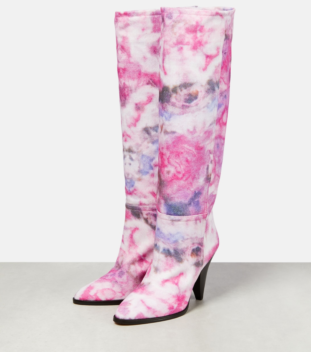 Botas altas Ririo de piel estampadas | Isabel Marant
