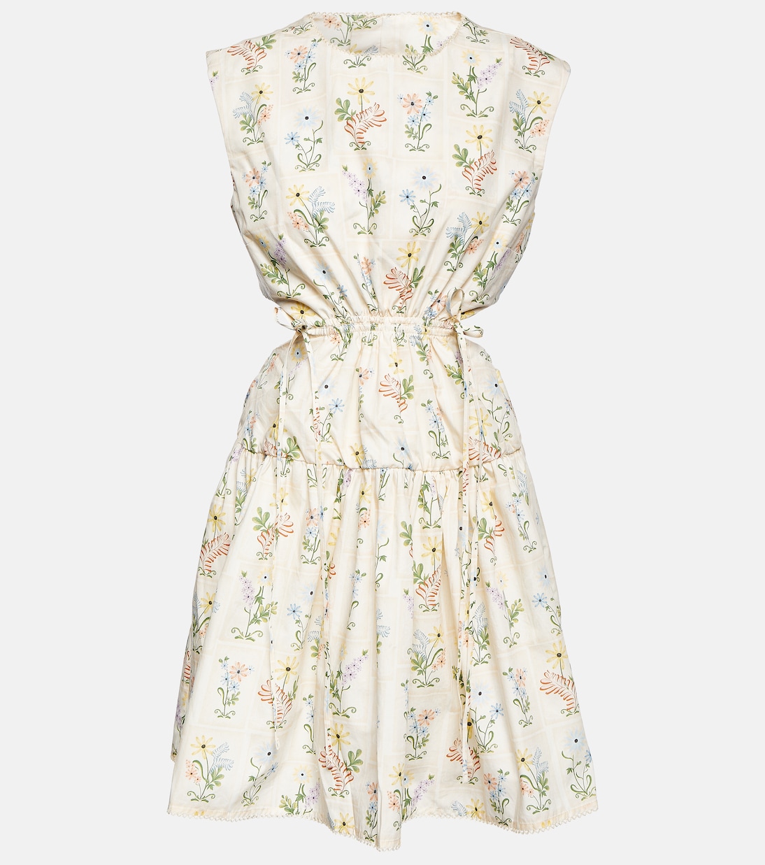 Sucré Pradera cotton poplin minidress | Agua by Agua Bendita