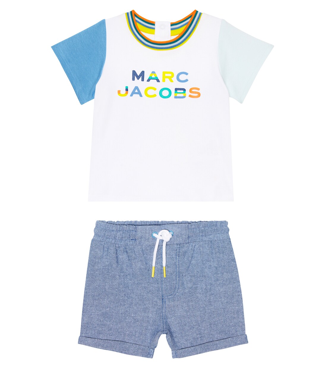 Baby - T-shirt e shorts in jersey di cotone | Marc Jacobs Kids