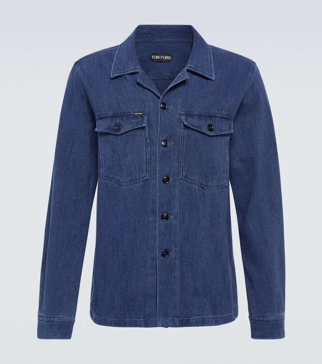 Hemdjacke aus Denim | Tom Ford