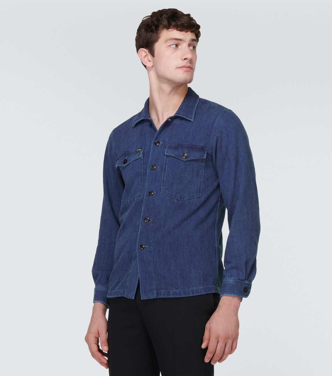Hemdjacke aus Denim | Tom Ford