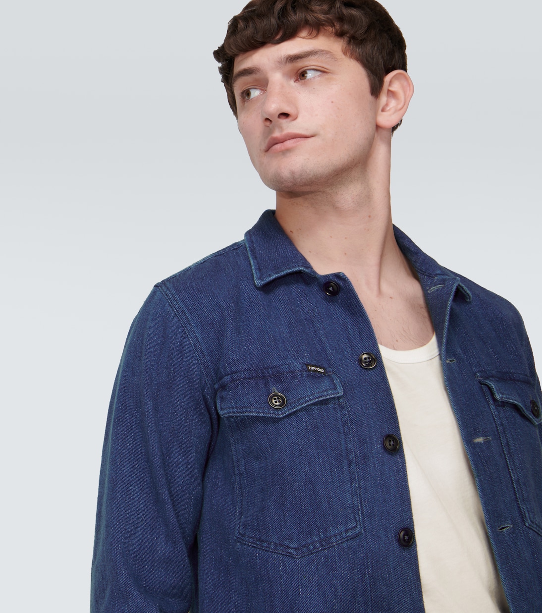 Hemdjacke aus Denim | Tom Ford