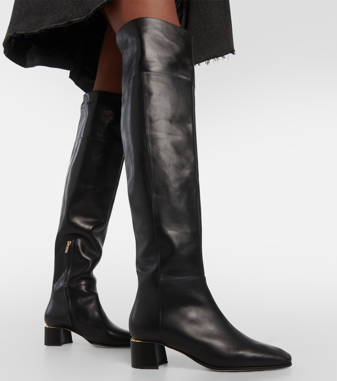 Botas mosqueteras Loren 45 de piel | Jimmy Choo