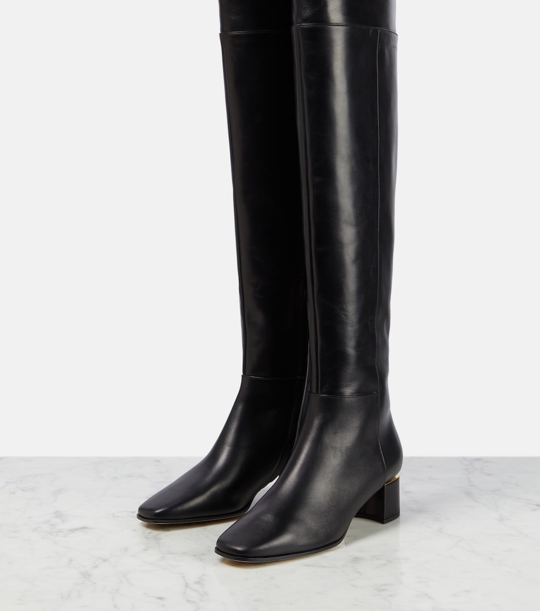 Botas mosqueteras Loren 45 de piel | Jimmy Choo
