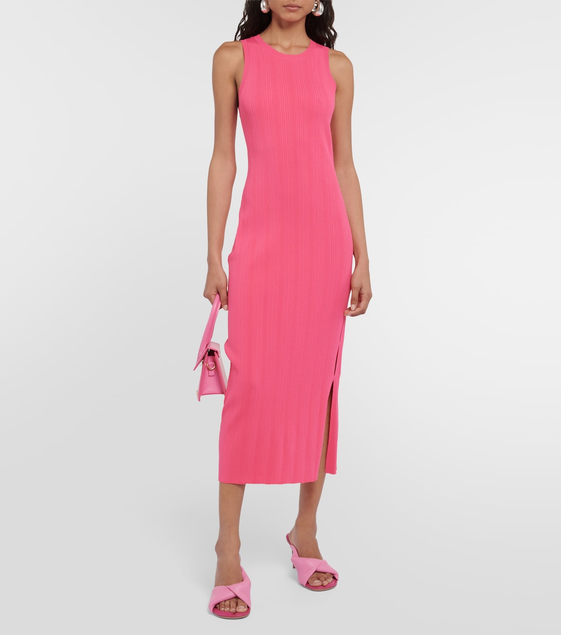 Midikleid aus Rippstrick | Frame