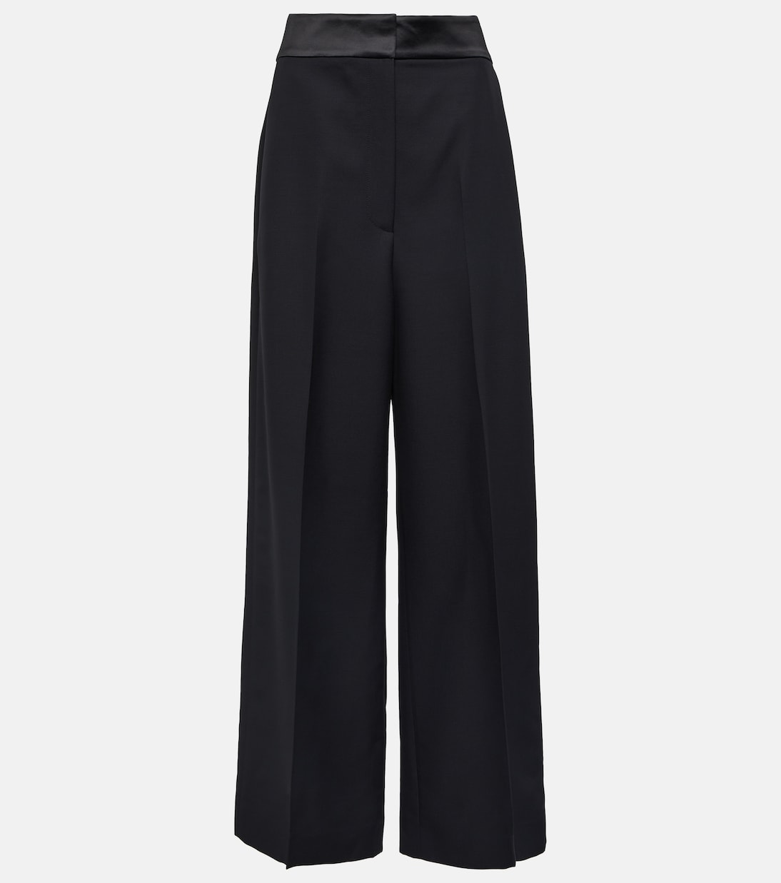 Pantalon ample Banton en laine mélangée | Khaite