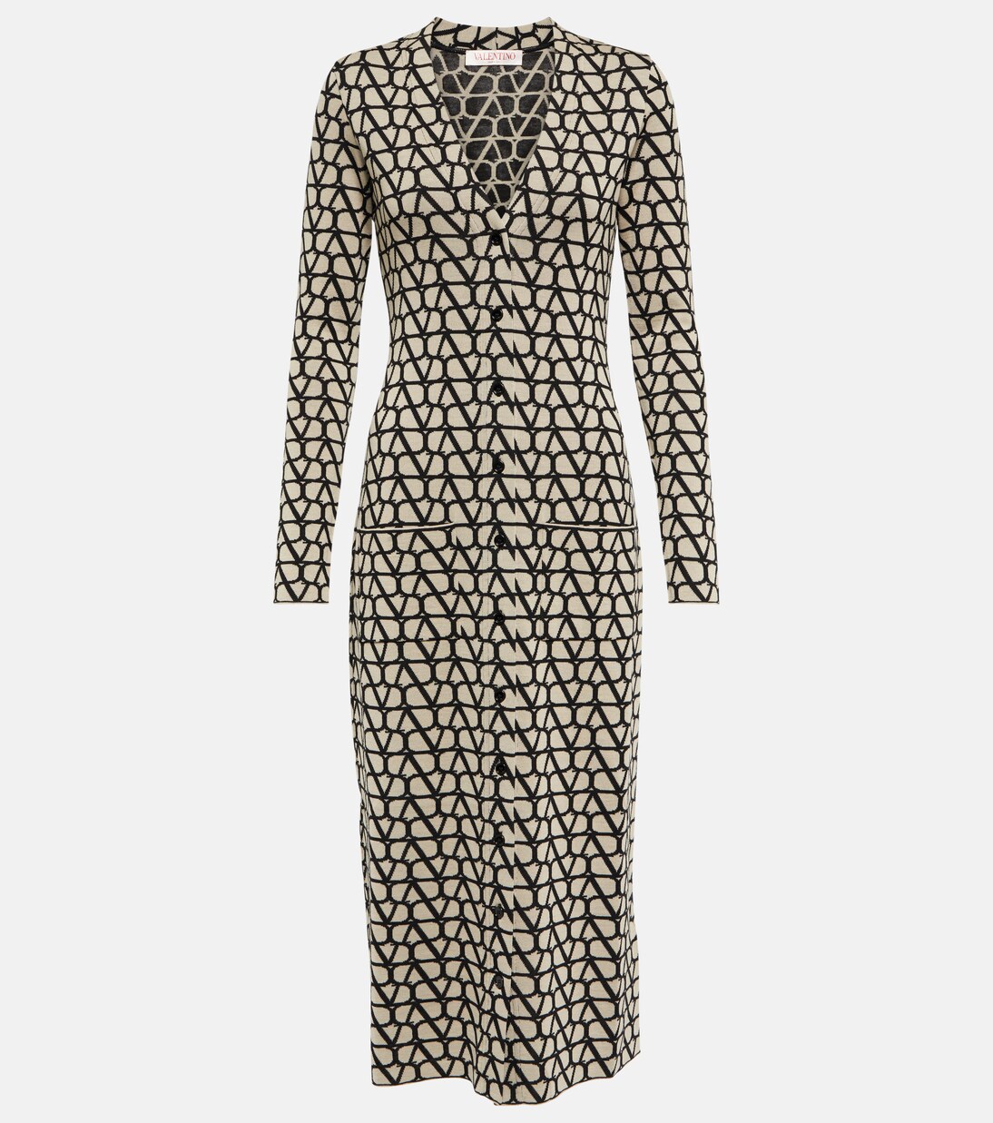 Toile Iconographe wool cardigan | Valentino