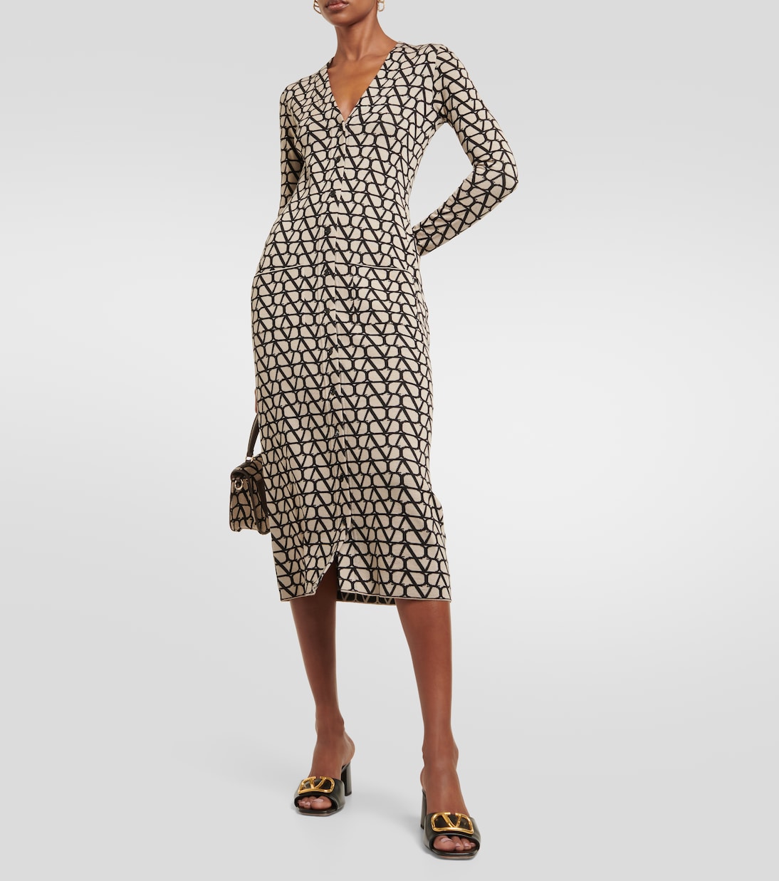 Toile Iconographe wool cardigan | Valentino