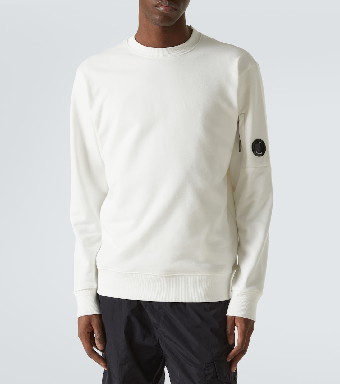 Felpa in pile di cotone con cappuccio | C.P. Company