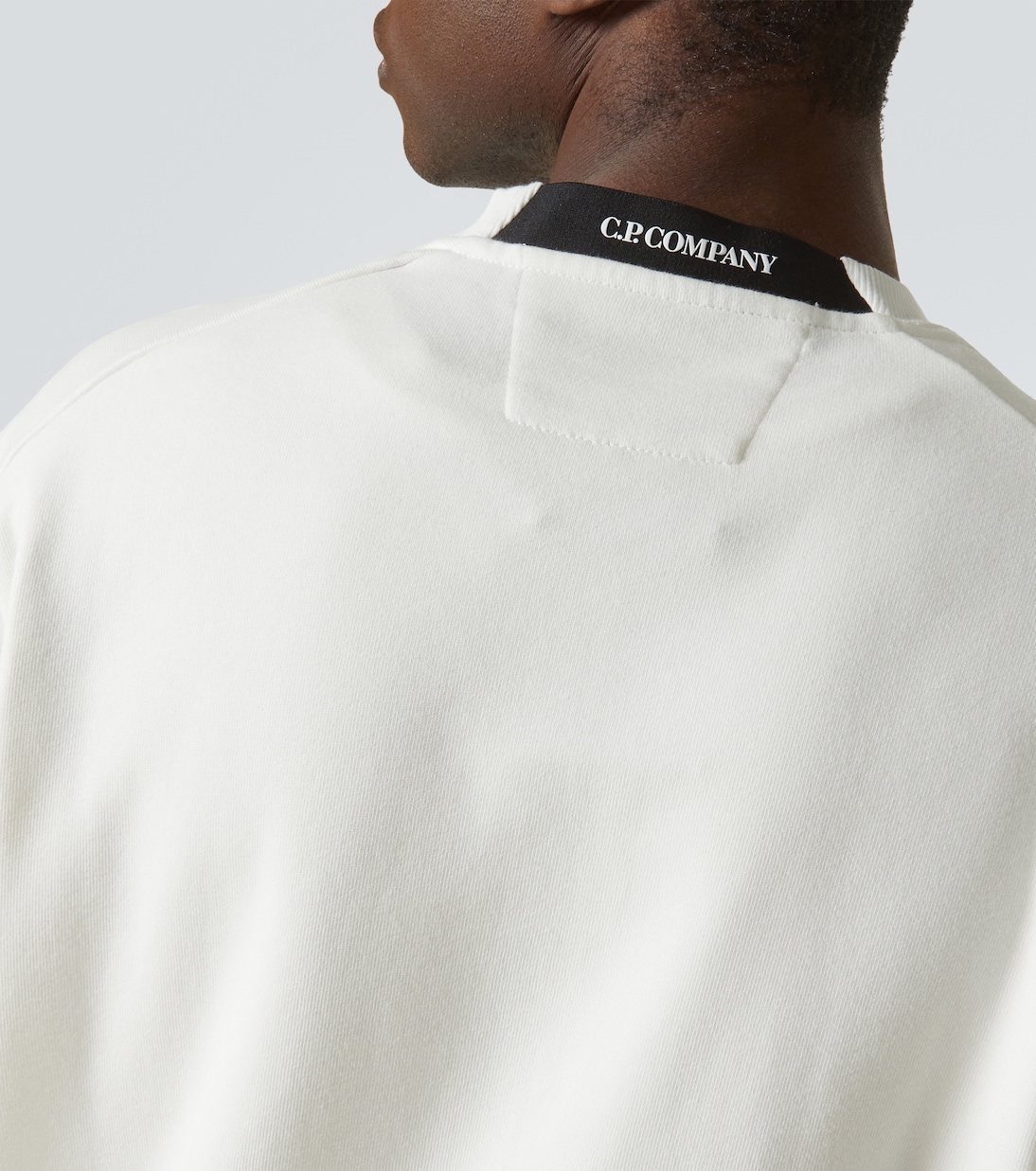 Felpa in pile di cotone con cappuccio | C.P. Company