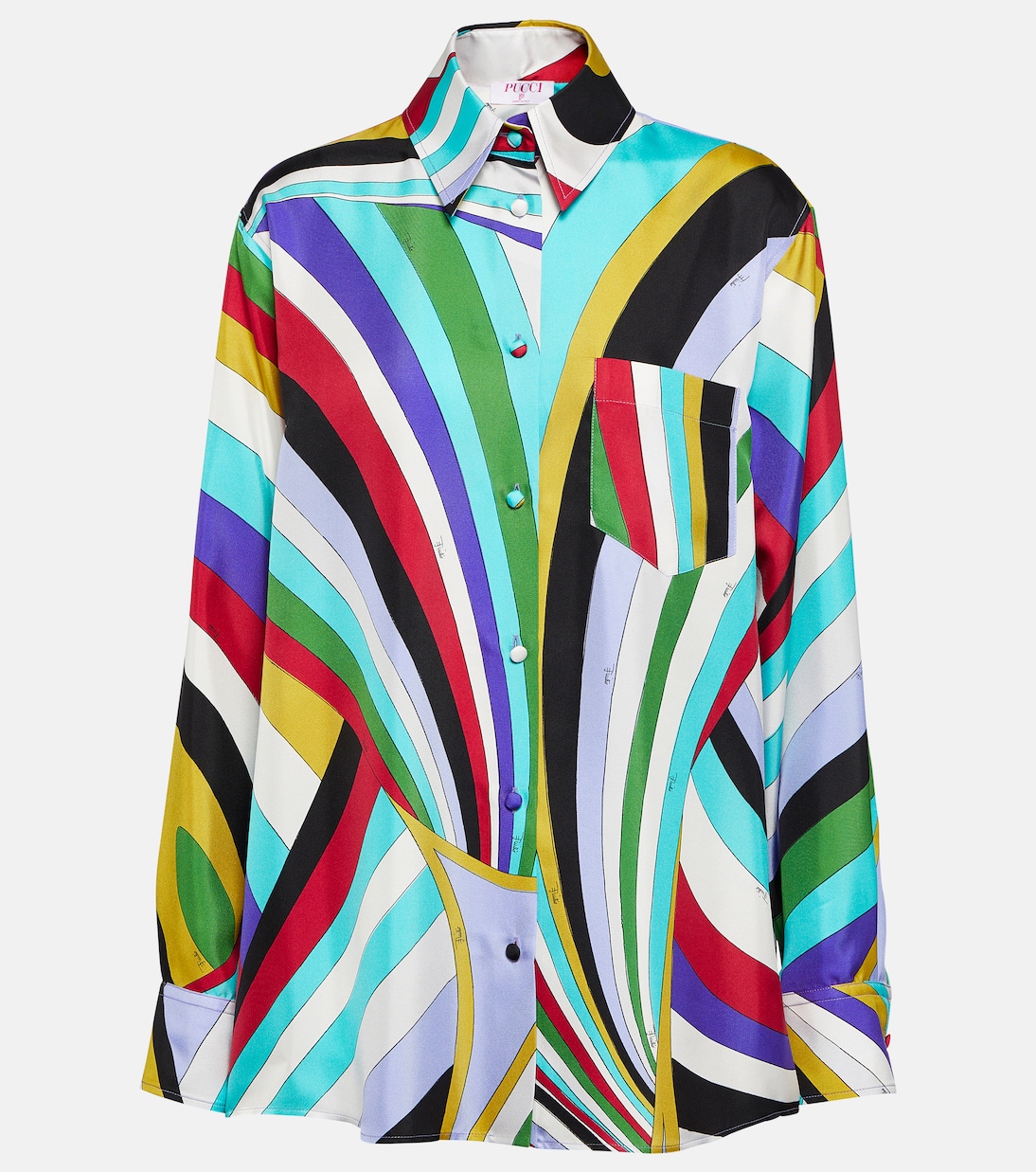 Iride silk twill shirt | Pucci