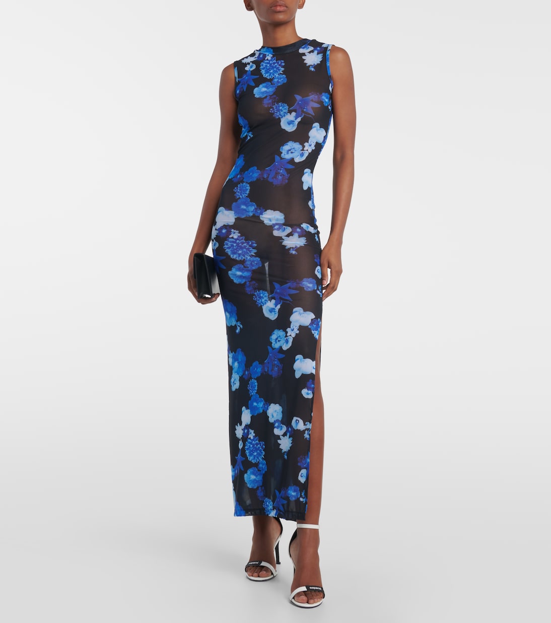 Sandali in vernice con logo | Coperni