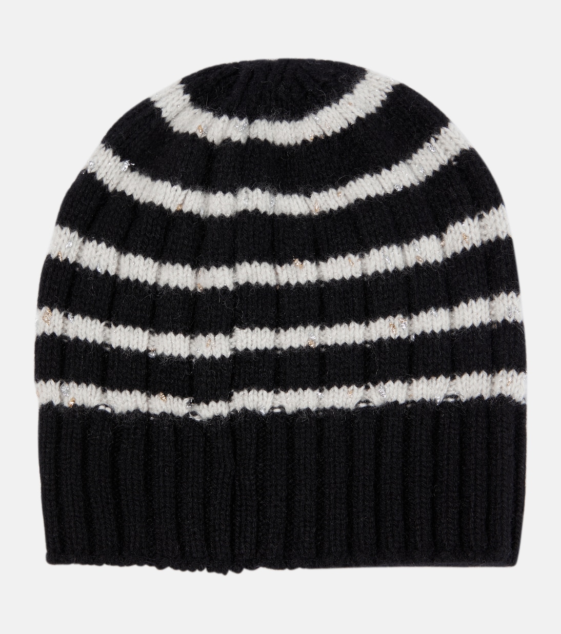 Berretto in cashmere a righe | Balmain