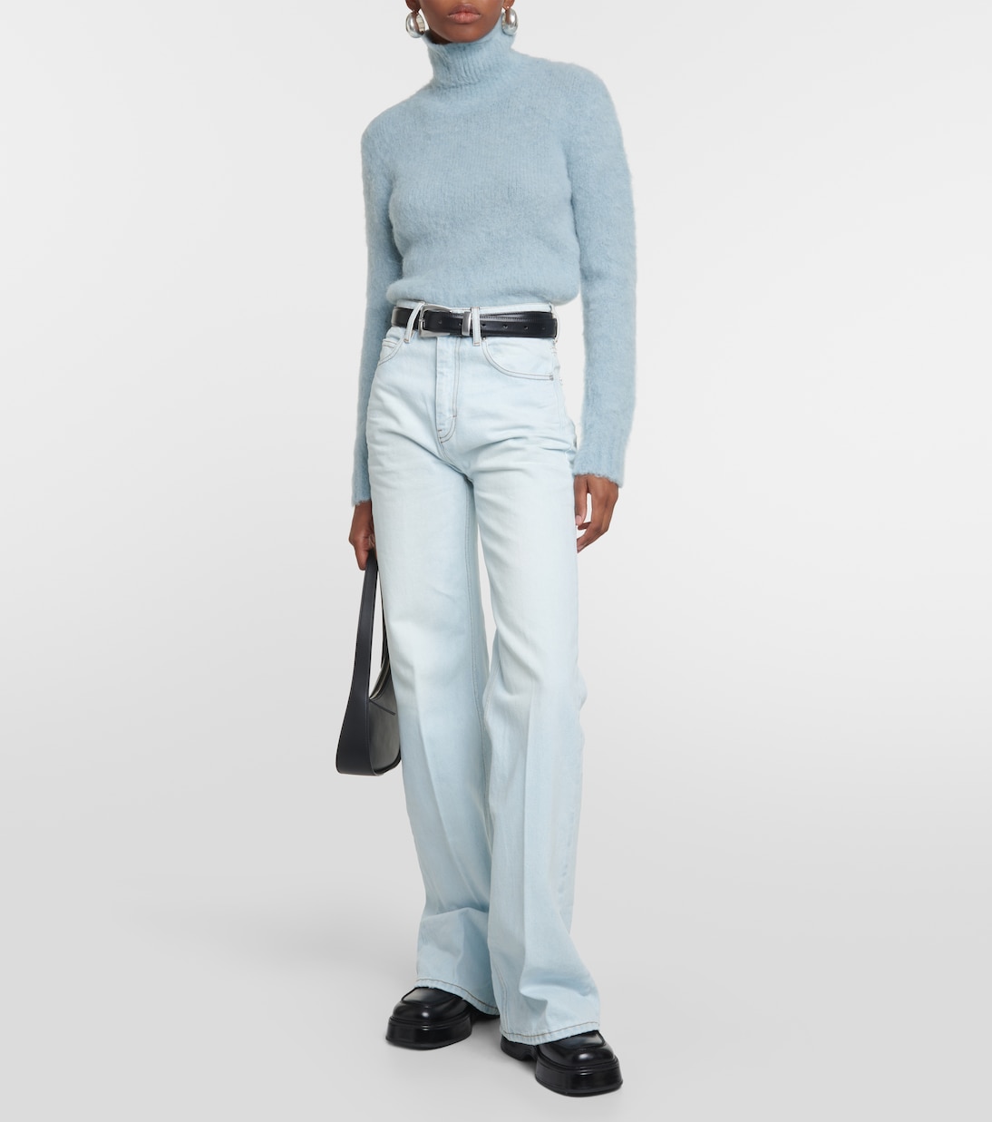 Wool-blend turtleneck sweater | Ami Paris