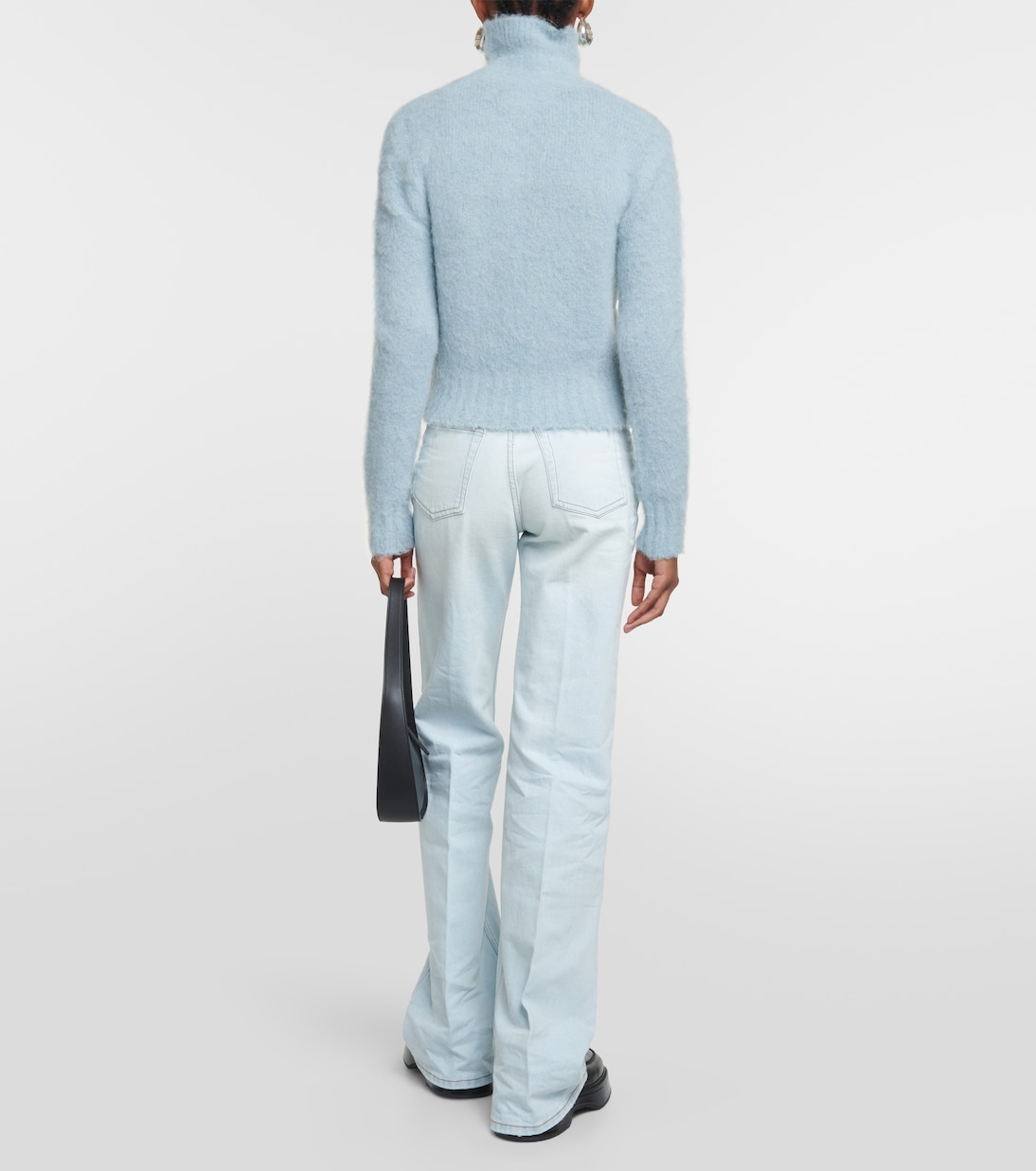 Wool-blend turtleneck sweater | Ami Paris