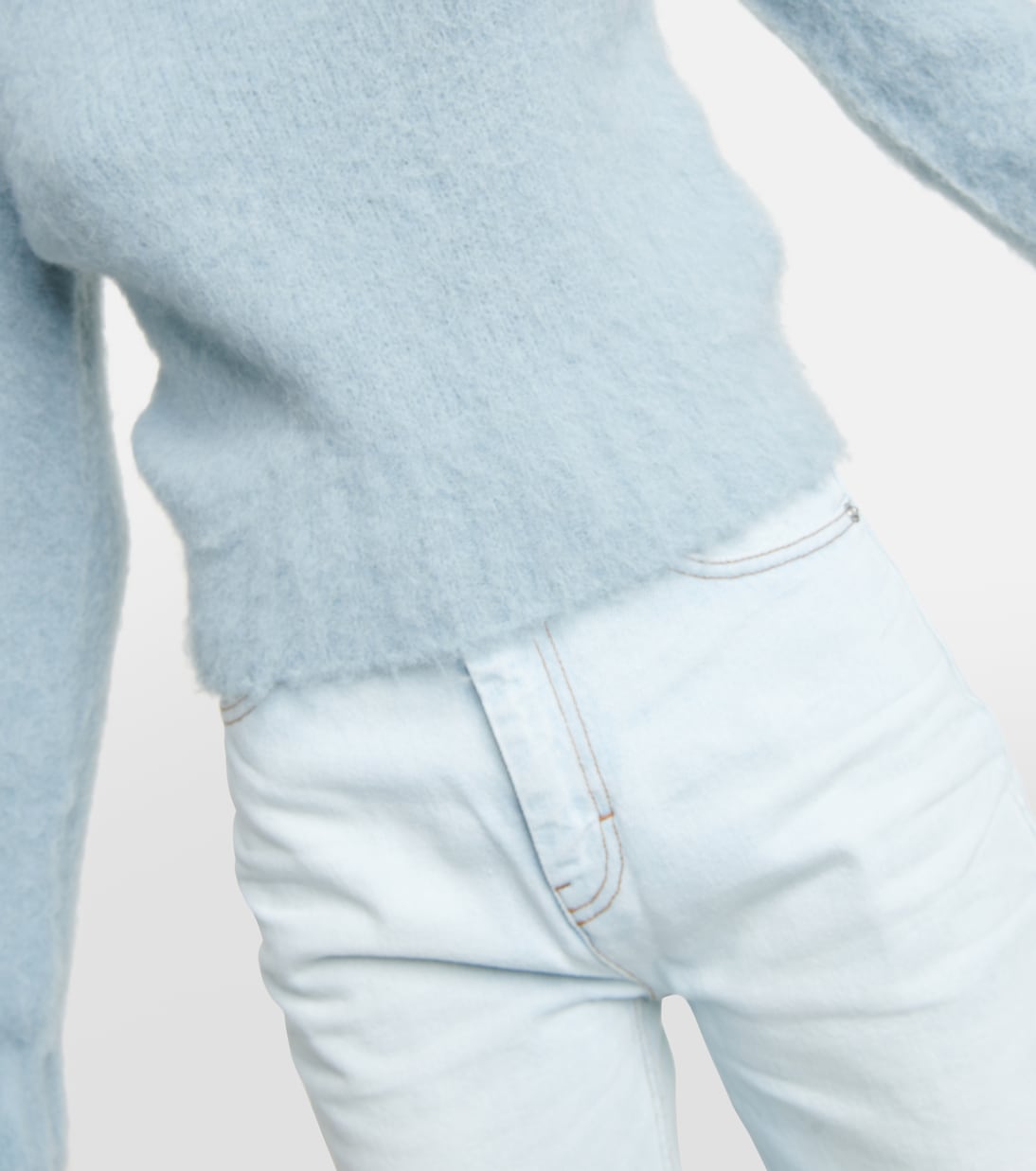 Wool-blend turtleneck sweater | Ami Paris
