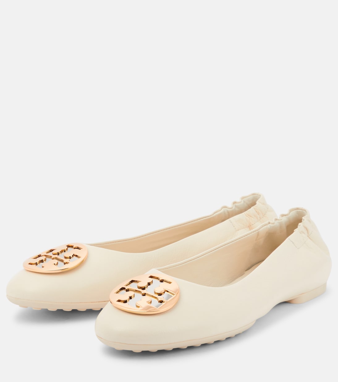 Claire leather ballet flats | Tory Burch