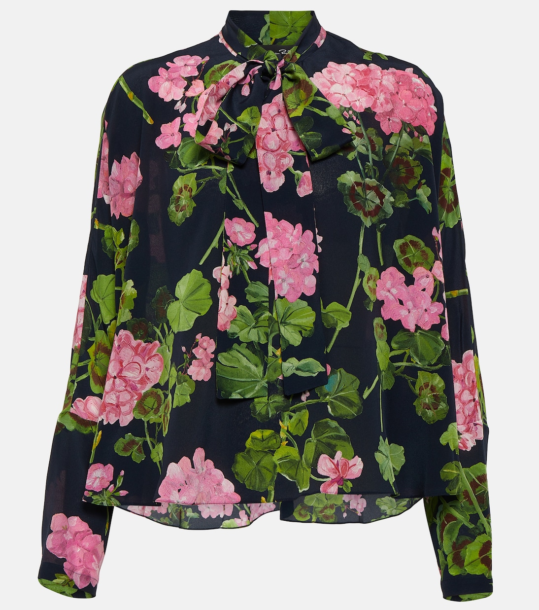 Bluse aus Seide | Oscar de la Renta