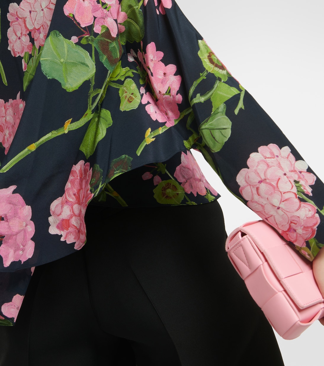 Bluse aus Seide | Oscar de la Renta