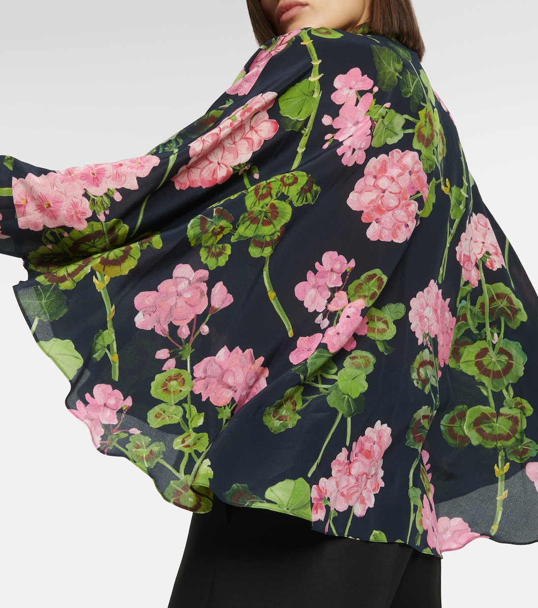 Bluse aus Seide | Oscar de la Renta