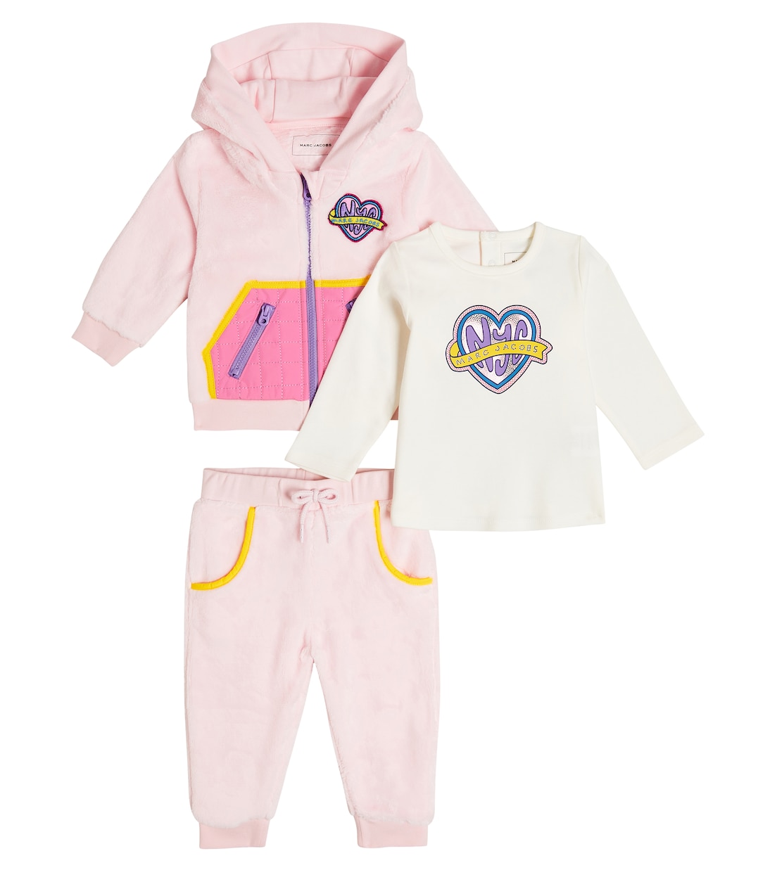 Baby tracksuit and top set | Marc Jacobs Kids