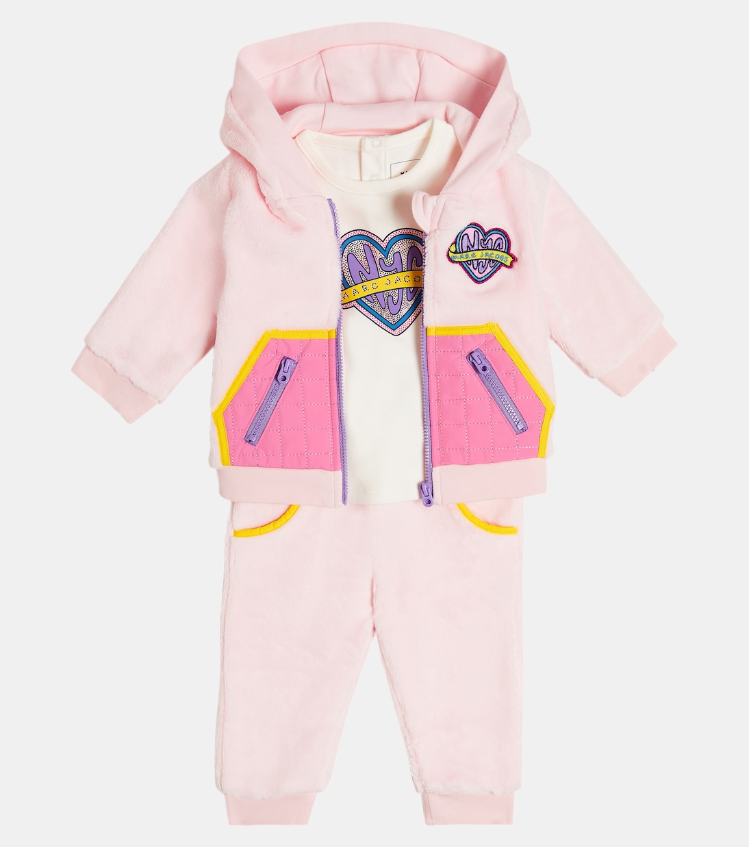 Baby tracksuit and top set | Marc Jacobs Kids