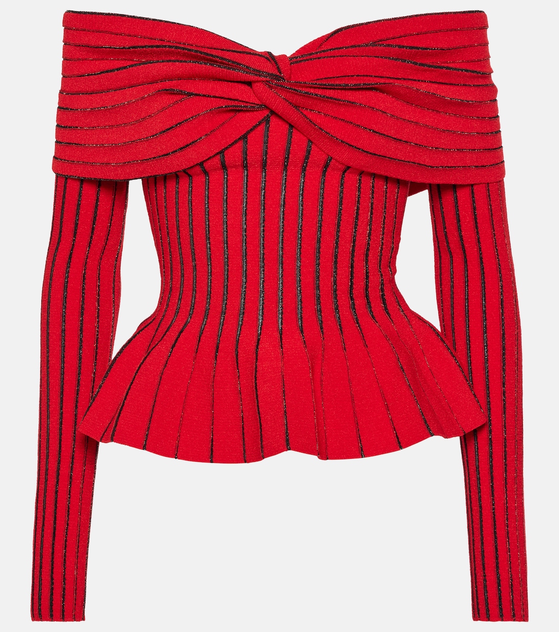Top à encolure bardot | Balmain