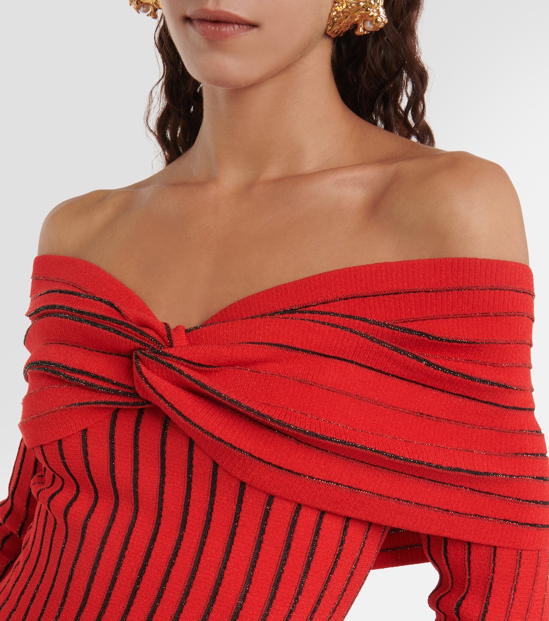 Top à encolure bardot | Balmain