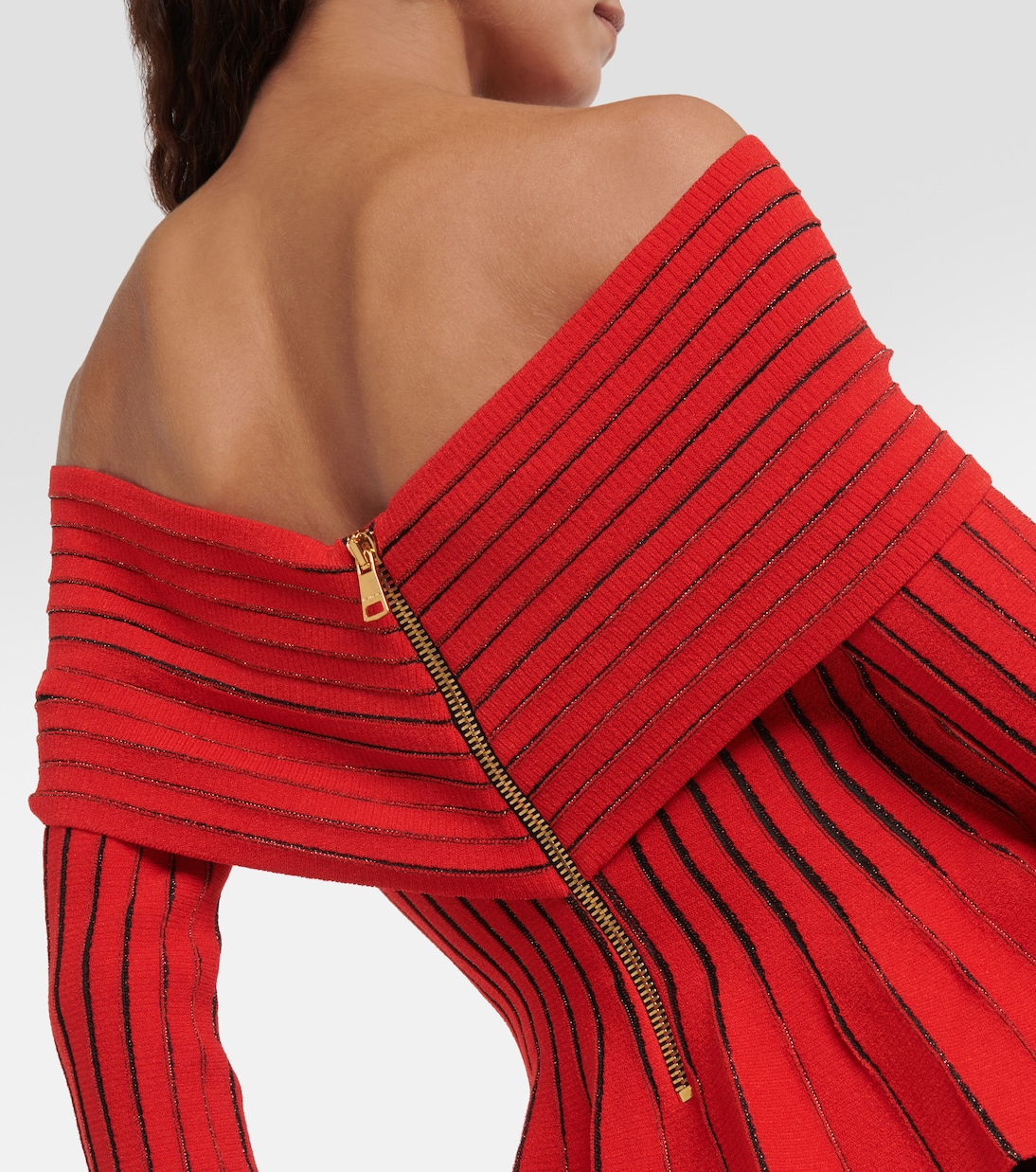 Top à encolure bardot | Balmain