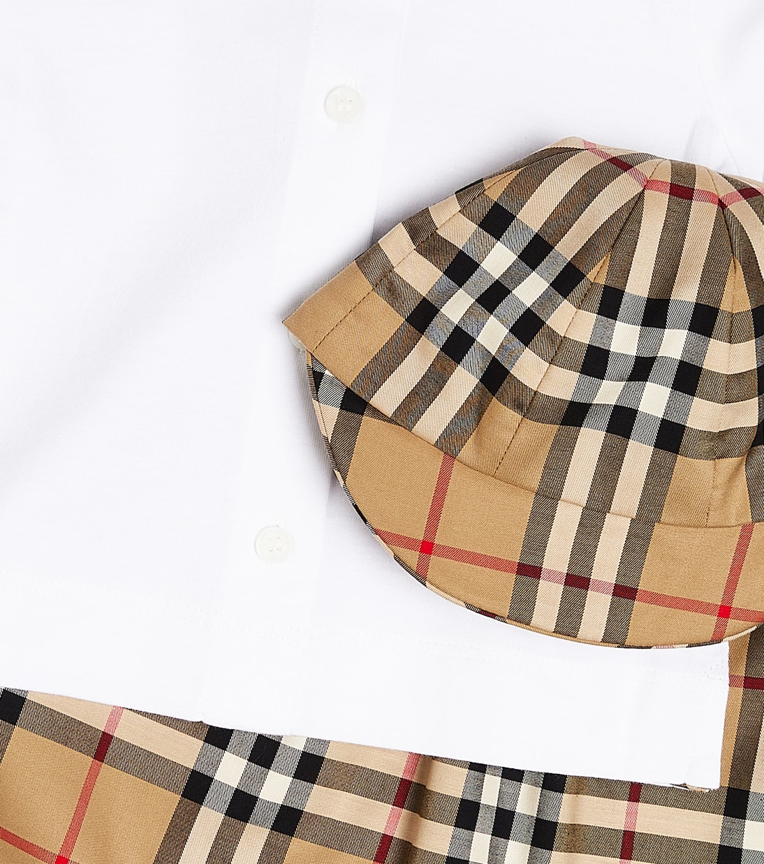 Baby Set aus Hemd, Hose und Hut | Burberry Kids