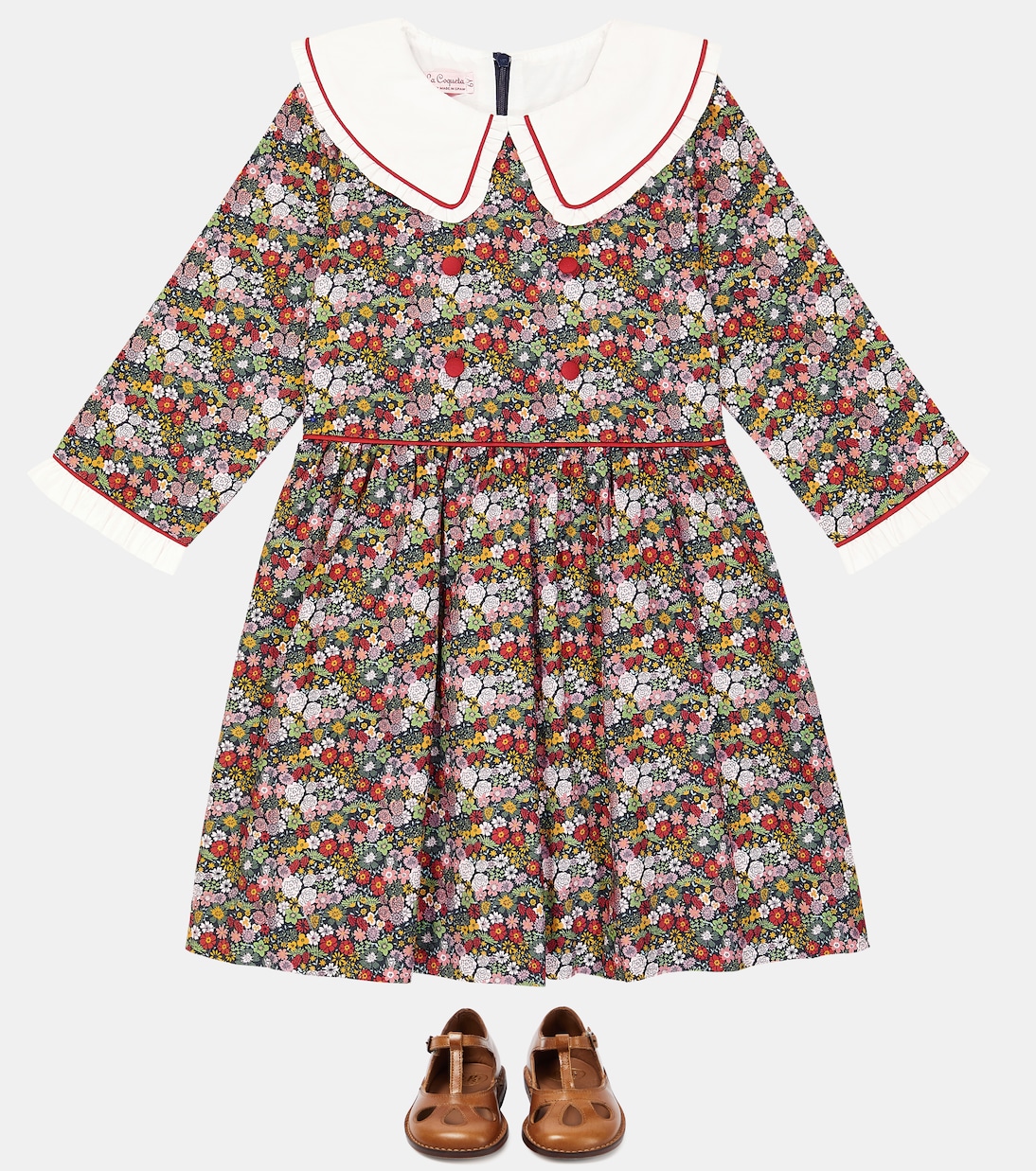 Kleid Provenza aus Baumwolle | La Coqueta