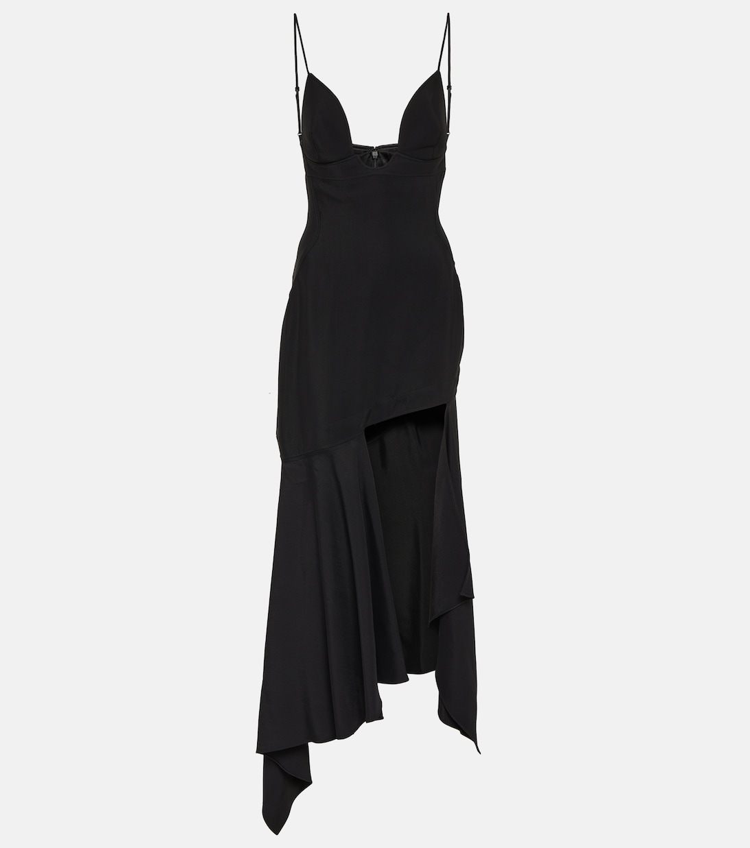 Vestido midi con paneles | Mugler