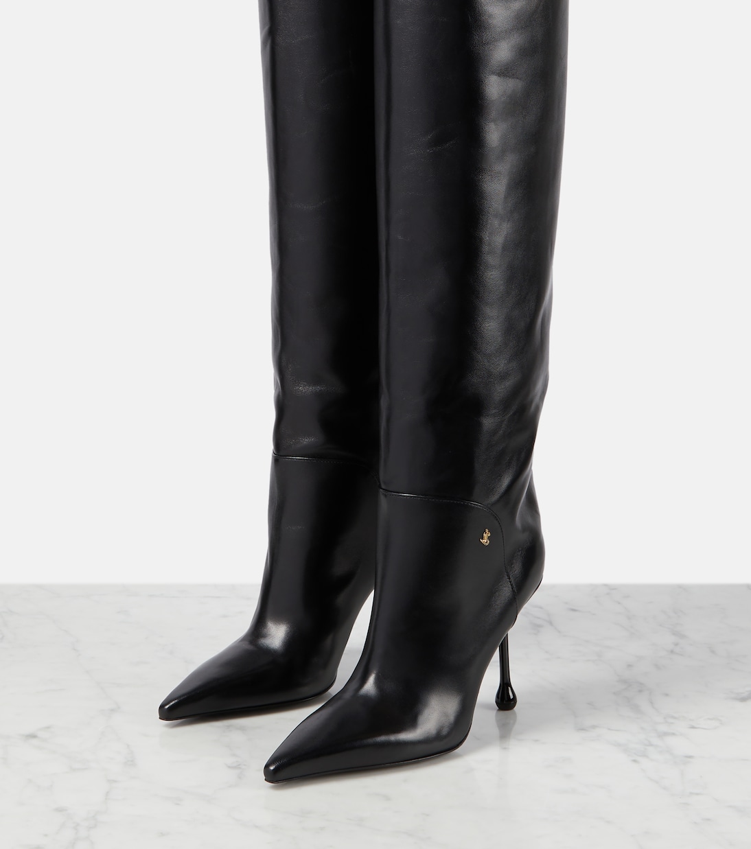 Cuissardes Cycas 95 en cuir | Jimmy Choo