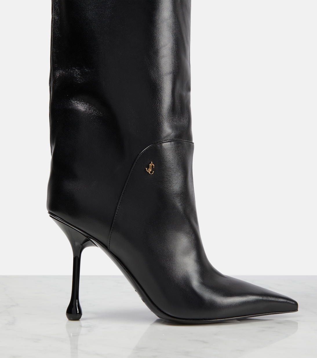 Cuissardes Cycas 95 en cuir | Jimmy Choo