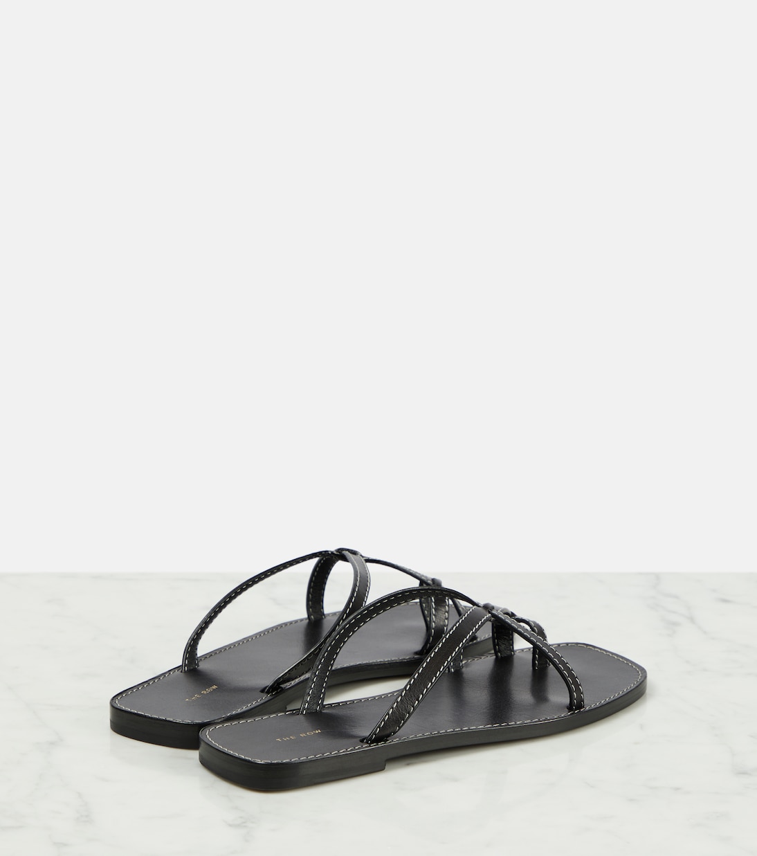 Mules Link en cuir | The Row