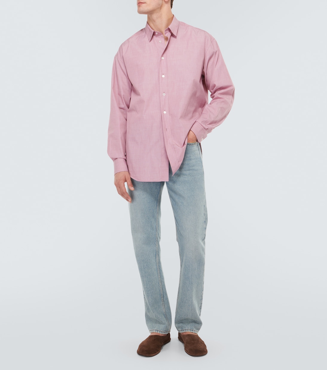 Camisa Miller de popelín de algodón | The Row